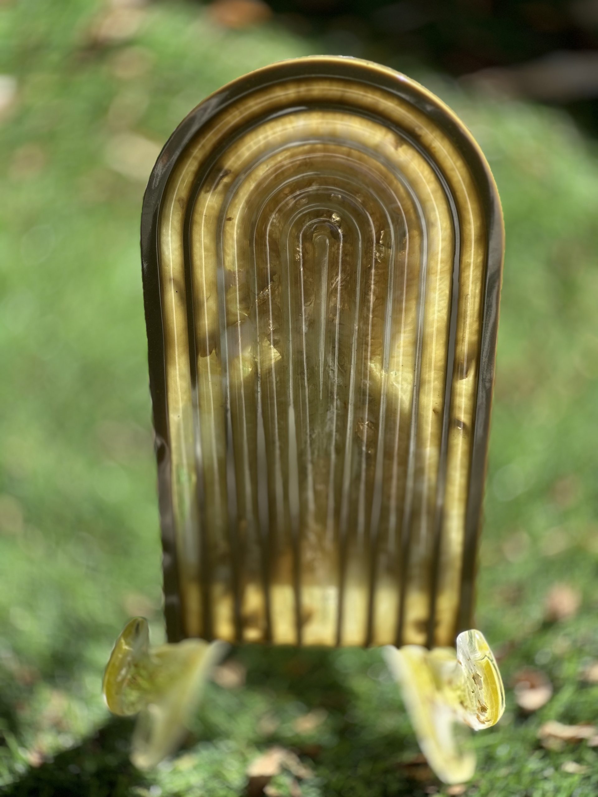 Χειροποίητη εικόνα Αγίου Εφραίμ από υγρό γυαλί - Image 2