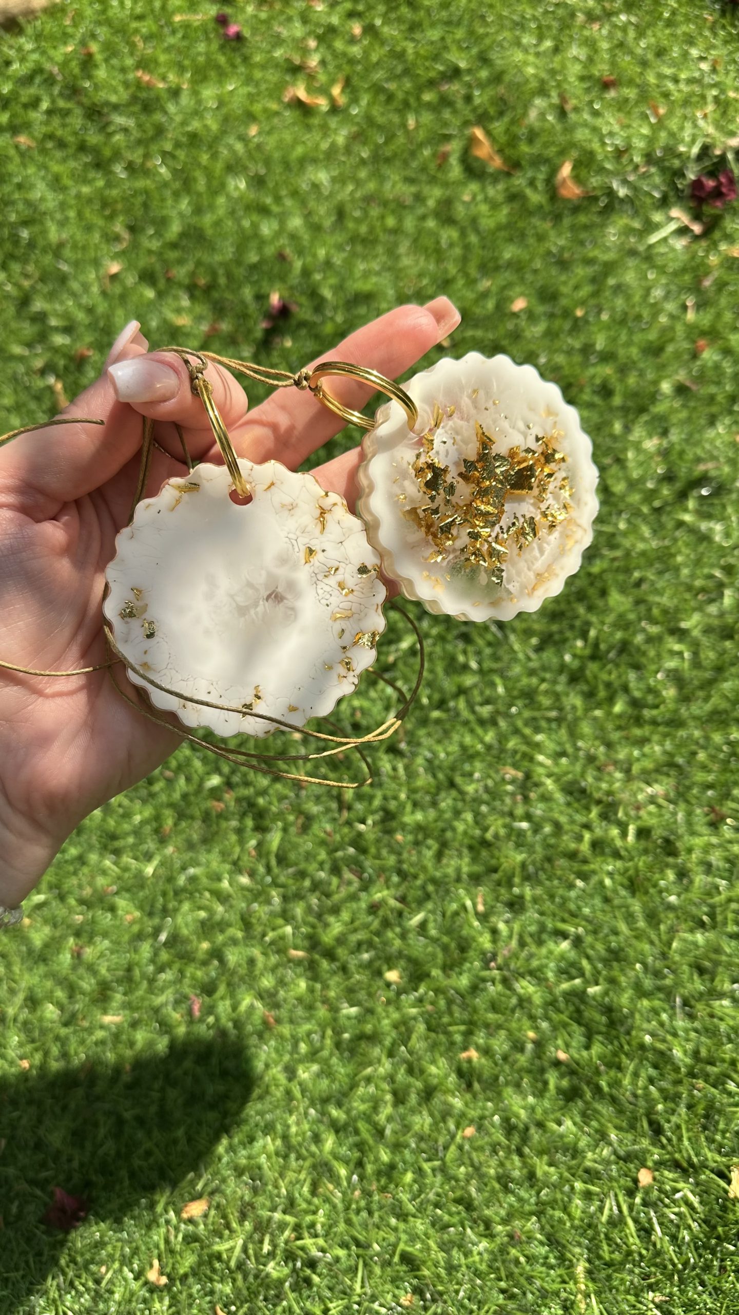 Χειροποίητη εικόνα αυτοκινήτου Αγίας Παρασκευής από υγρό γυαλί - Image 2